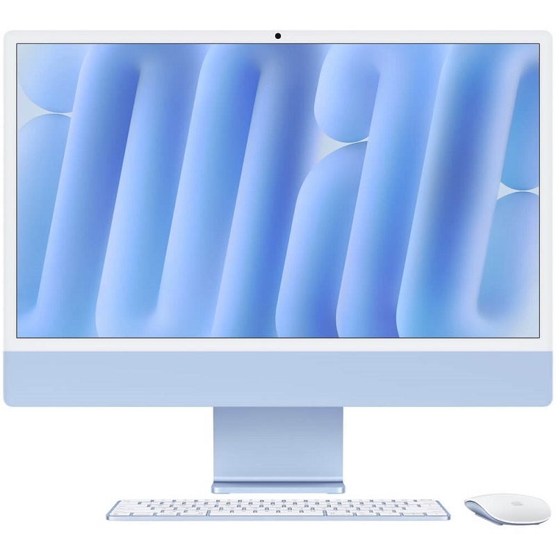 Моноблок Apple iMac 24 M4 8CPU/10GPU/16GB/256GB (MWUF3) (Синий)