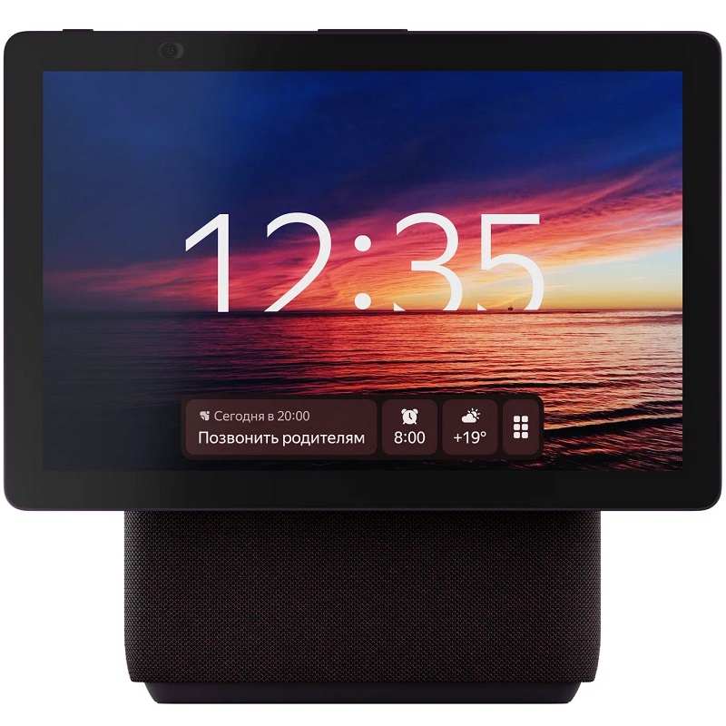 Умная колонка Яндекс Станция Дуо Макс с Zigbee (Красная)