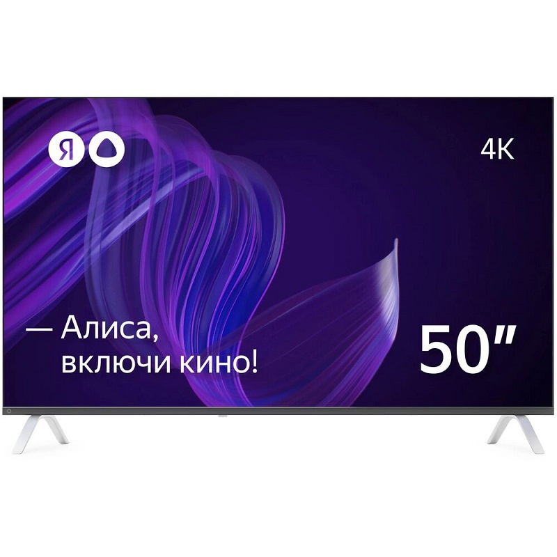 Телевизор LED 50" Яндекс ТВ Станция с Алисой (YNDX-00092)