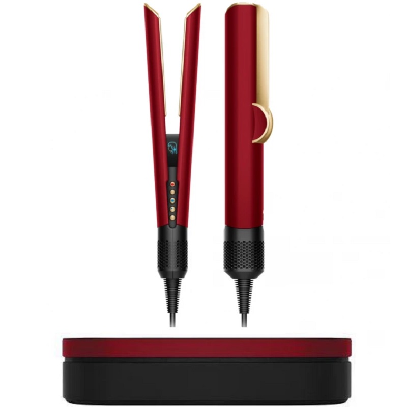 Выпрямитель для волос Dyson Airstrait HT01 (Red Velvet/Gold)
