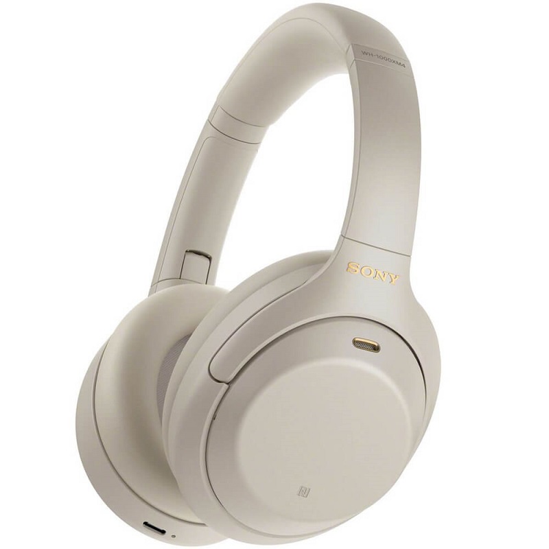 Наушники Sony WH-1000XM4 (Бежевые)