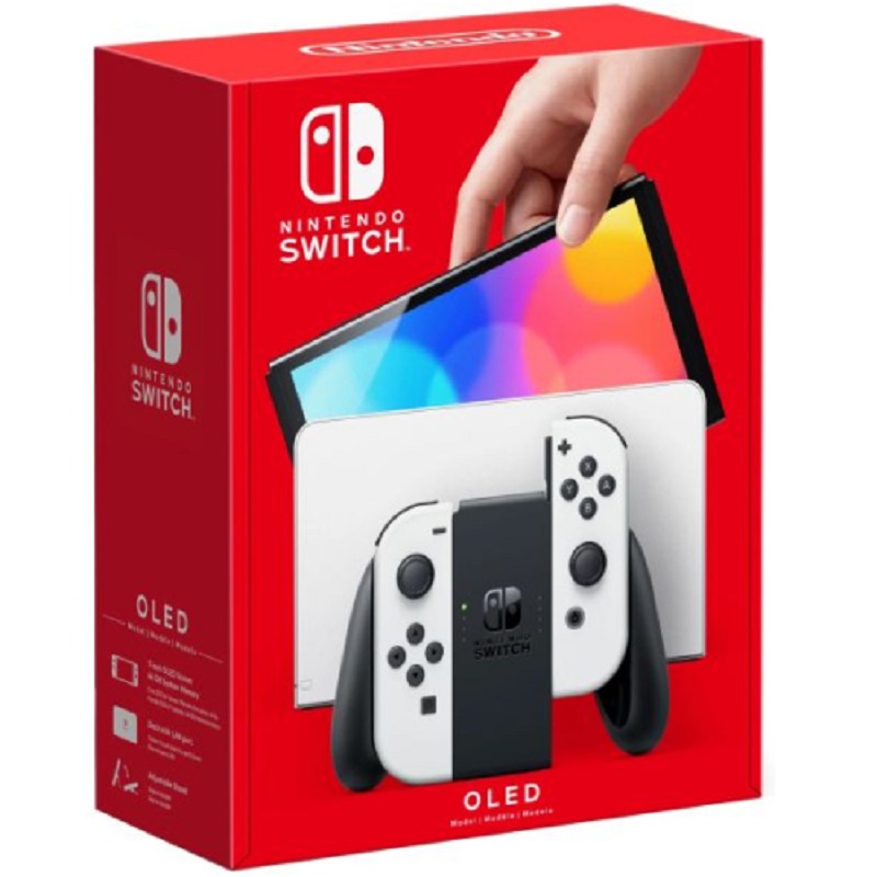 Каталог Игровая приставка Nintendo Switch OLED 64GB (White) от