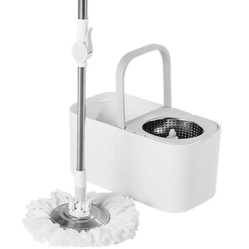 Швабра с отжимом и ведром Xiaomi Quange QJ030401 (Белая)