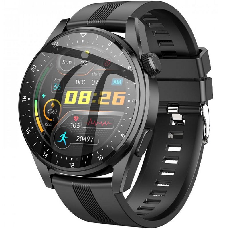 Смарт- часы Hoco Y9 (Черные)