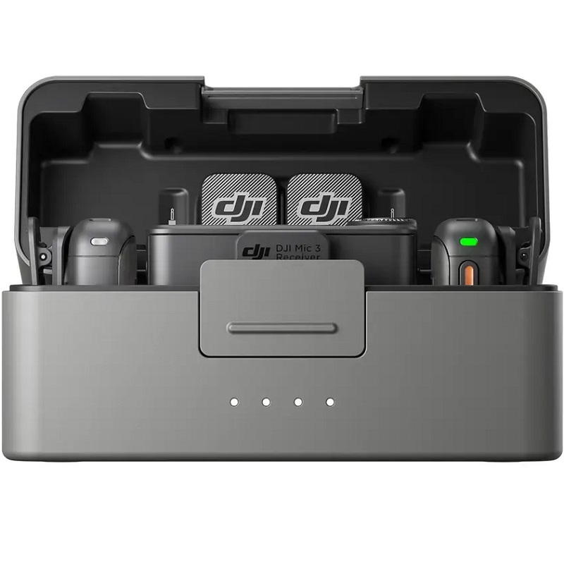 Микрофон DJI Mic 3 (2 TX + 1 RX + Charging Case)