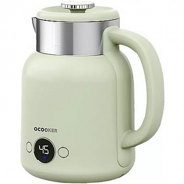картинка Электрический чайник Qcooker Kettle 1.5L 1500W (CR-SH1501) (Зеленый) от Дисконт "Революция цен"