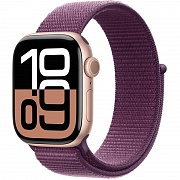 Умные часы Apple Watch Series 10 46mm Aluminium Case with Sport Loop (Розовое золото)