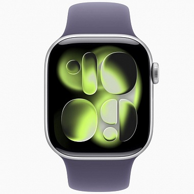 картинка Умные часы Apple Watch Series 11 42mm Silver Aluminium Purple Fog Sport Band от Дисконт "Революция цен"