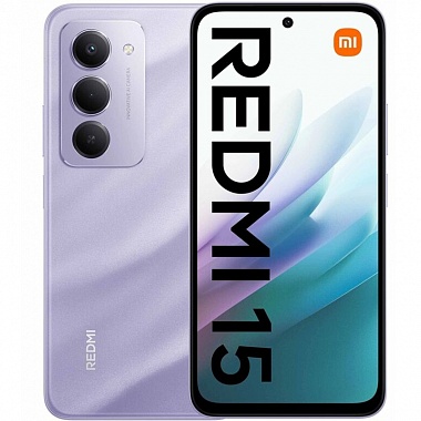 картинка Редми 15 8/256GB (Фиолетовый) от Дисконт "Революция цен"