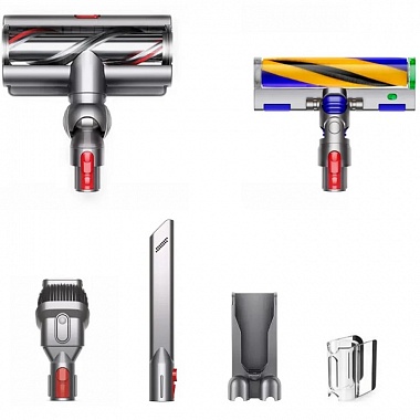 картинка Вертикальный пылесос Dyson V15 Detect Absolute (SV47) (Yellow/Nickel) от Дисконт "Революция цен"
