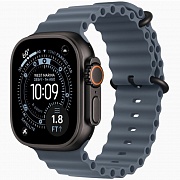 Apple Watch Ultra 3 (2025) GPS + Cellular 49mm Black Titanium (Ремешок Ocean Синего цвета)