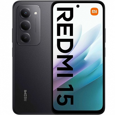 картинка Редми 15 6/128GB (Черный) от Дисконт "Революция цен"