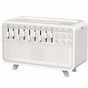 Увлажнитель воздуха для дома. Аромадиффузор, ночник настольный с эффектом пламени и белым шумом, ультразвуковой, портативный с подсветкой