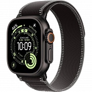 Apple Watch Ultra 3 (2025) GPS + Cellular 49mm Black Titanium (Ремешок Trail Черного цвета)