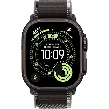 картинка Apple Watch Ultra 3 (2025) GPS + Cellular 49mm Black Titanium (Ремешок Trail Черного цвета) от Дисконт "Революция цен"