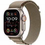 Apple Watch Ultra 2 GPS 49mm Titanium Case (Ремешок Alpine Оливкового цвета)