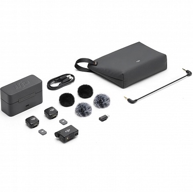 картинка Микрофон DJI Mic Mini (2 TX + 1 RX + Charging Case) от Дисконт "Революция цен"