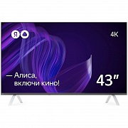 Телевизор LED 43" Яндекс ТВ Станция с Алисой (YNDX-00091)