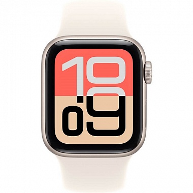 картинка Часы Apple Watch SE 3 GPS 44mm Aluminum Case with Sport Band (Сияющая звезда/Ремешок сияющая звезда) от Дисконт "Революция цен"