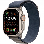 Apple Watch Ultra 2 GPS 49mm Titanium Case (Ремешок Alpine Синего цвета)