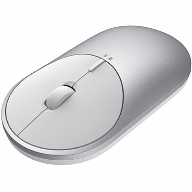 картинка Беспроводная мышь Xiaomi Portable Bluetooth Mouse 2 (BXSBMW02) (Серебристая) от Дисконт "Революция цен"