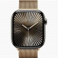 картинка Умные часы Apple Watch Series 10 46mm Gold Titanium Case with Gold Milanese Loop от Дисконт "Революция цен"