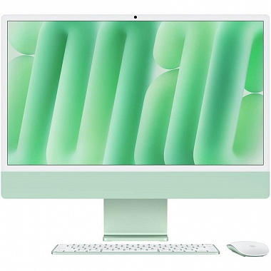 картинка Моноблок Apple iMac 24 M4 8CPU/10GPU/16GB/256GB (MWUE3) (Зеленый) от Дисконт "Революция цен"