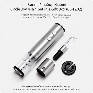 картинка Набор аксессуаров Circle Joy 4 in 1 (CJ-TZ02) от Дисконт "Революция цен"