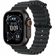 Apple Watch Ultra 3 (2025) GPS + Cellular 49mm Black Titanium (Ремешок Ocean Черного цвета)