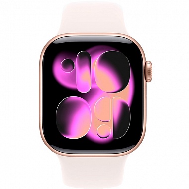 картинка Умные часы Apple Watch Series 11 42mm Rose Gold Aluminum Case with Sport Light Blush от Дисконт "Революция цен"