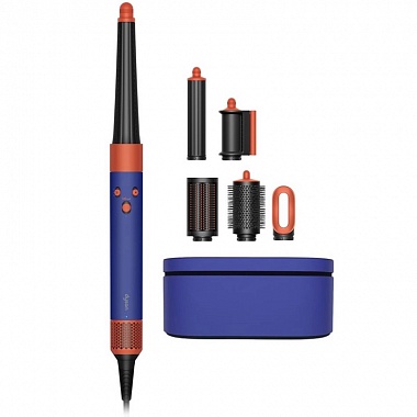 картинка Стайлер Dyson HS08 Airwrap iD Long (Vinca Blue /Topaz Orange) от Дисконт "Революция цен"