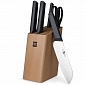 картинка Набор ножей HuoHou Fire Kitchen Steel Knife Set (HU0057) от Дисконт "Революция цен"