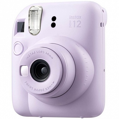 картинка Фотоаппарат мгновенной печати Fujifilm Instax Mini 12 (Фиолетовый) от Дисконт "Революция цен"