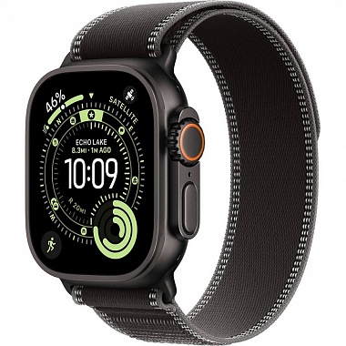 картинка Apple Watch Ultra 3 (2025) GPS + Cellular 49mm Black Titanium (Ремешок Trail Черного цвета) от Дисконт "Революция цен"