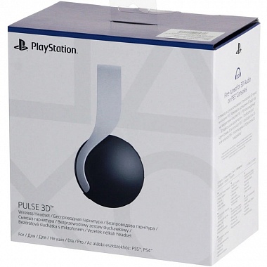 картинка Гарнитура беспроводная Sony PULSE 3D для PS5 (Белая) от Дисконт "Революция цен"