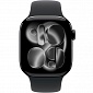 картинка Умные часы Apple Watch Series 11 42mm Jet Black Aluminum Case with Sport Band Black от Дисконт "Революция цен"