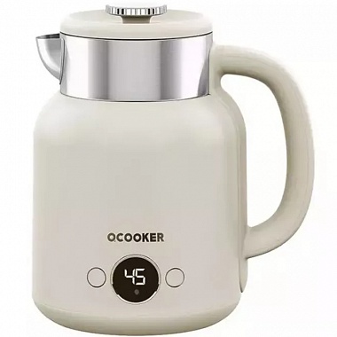 картинка Электрический чайник Qcooker Kettle 1.5L 1500W (CR-SH1501) (Белый) от Дисконт "Революция цен"