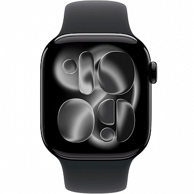 картинка Умные часы Apple Watch Series 11 46mm Jet Black Aluminum Case with Sport Band Black от Дисконт "Революция цен"