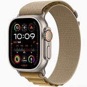 Apple Watch Ultra 2 (2024) GPS + Cellular 49mm Natural Titanium (Ремешок Alpine Бежевого цвета)