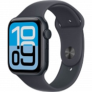 Часы Apple Watch SE 3 GPS 44mm Aluminum Case with Sport Band (Темная ночь/Ремешок темная ночь)