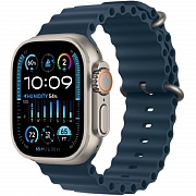 Apple Watch Ultra 2 GPS 49mm Titanium Case (Ремешок Ocean Синего цвета)