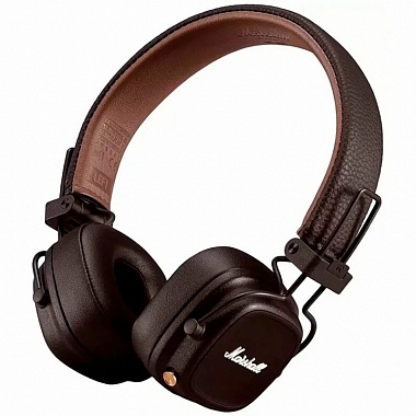 картинка Беспроводные наушники Marshall MAJOR V (Коричневые) от Дисконт "Революция цен"