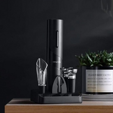 картинка Винный набор Circle Joy Black Samurai Wine Set 5 in 1 (CJ-TZ08) от Дисконт "Революция цен"