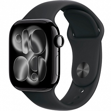 картинка Умные часы Apple Watch Series 11 46mm Jet Black Aluminum Case with Sport Band Black от Дисконт "Революция цен"